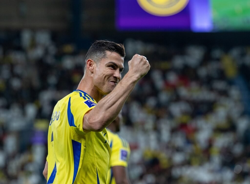 Foto colorida de Cristiano Ronaldo, do Al-Nassr - Metrópoles