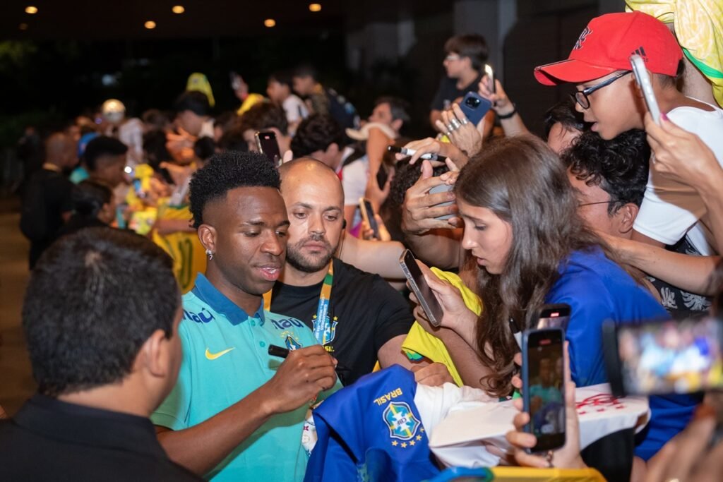 Imagem colorida de Seleção Brasileira no Hotel - Metrópoles