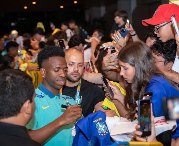 Imagem colorida de Seleção Brasileira no Hotel - Metrópoles