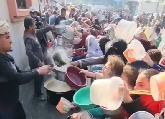 Fome em gaza