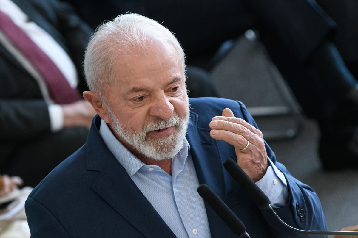 Planalto Imagem colorida de Lula discursando - Metrópoles