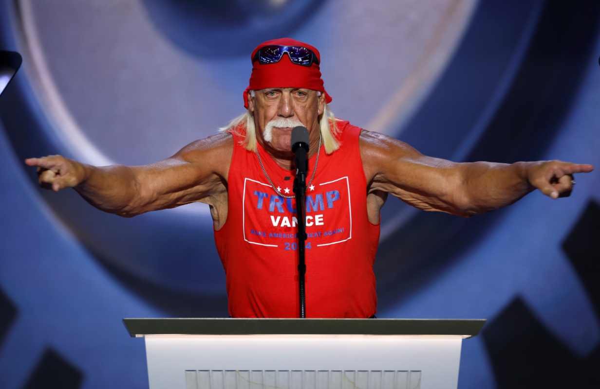 Imagem colorida de Hulk Hogan
