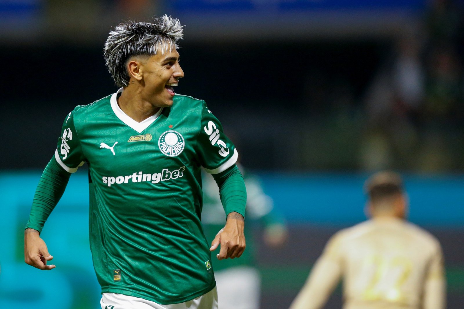 Foto colorida de Facundo Torres, do Palmeiras - Metrópoles