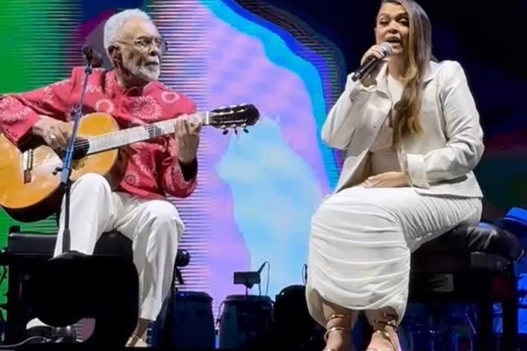 "Impossível não me emocionar", declara Preta Gil após show com o pai - Metrópoles
