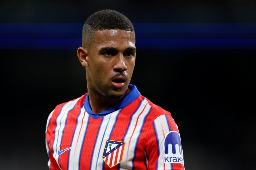 Foto colorida de Samuel Lino, do Atlético de Madrid - Metrópoles