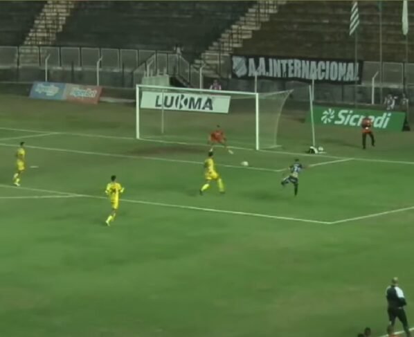 Print colorido de um vídeo de Inter de Limeira e Cascavel - Metrópoles