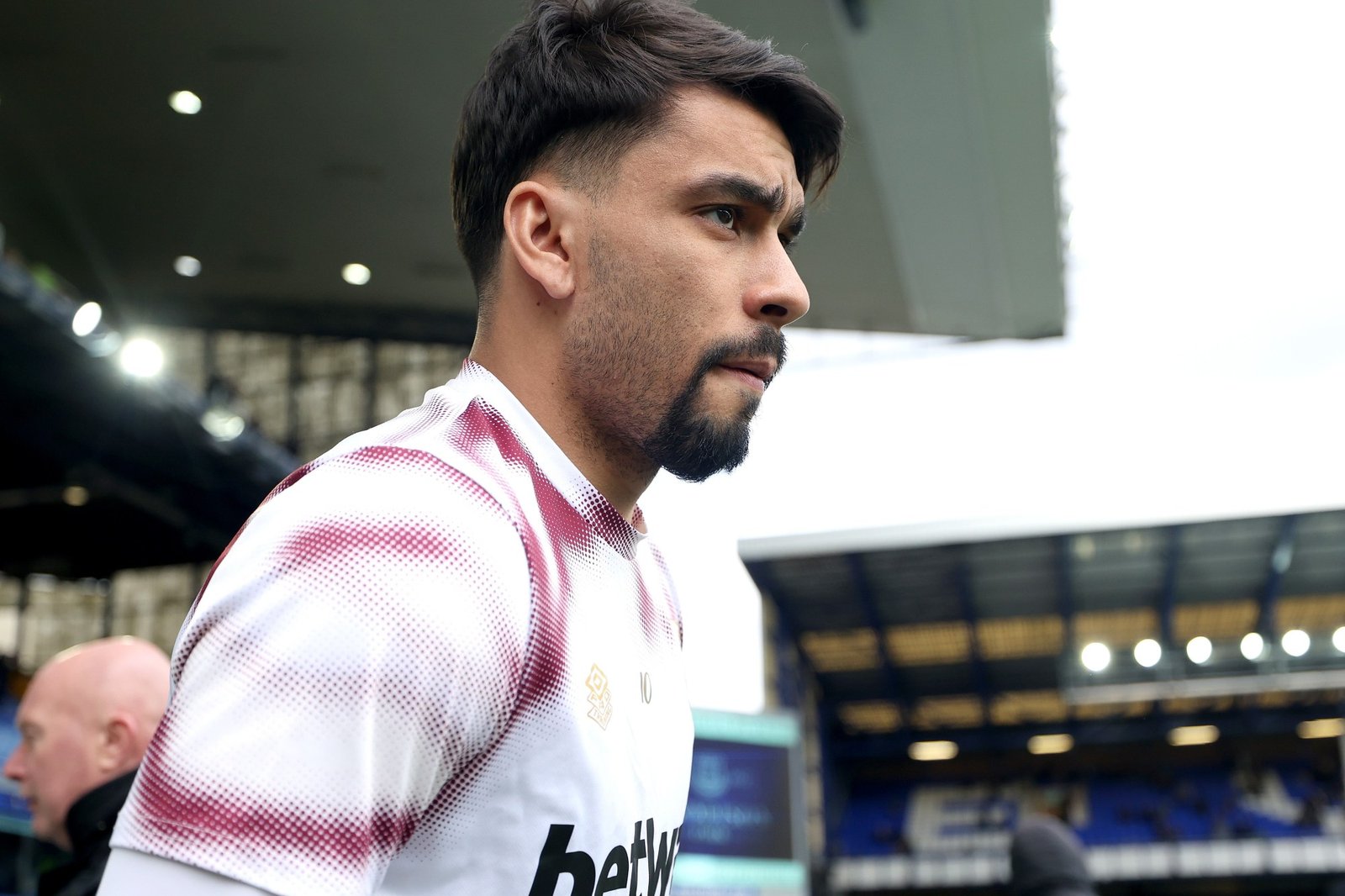 Foto colorida do jogador Lucas Paquetá, do West Ham - Metrópoles