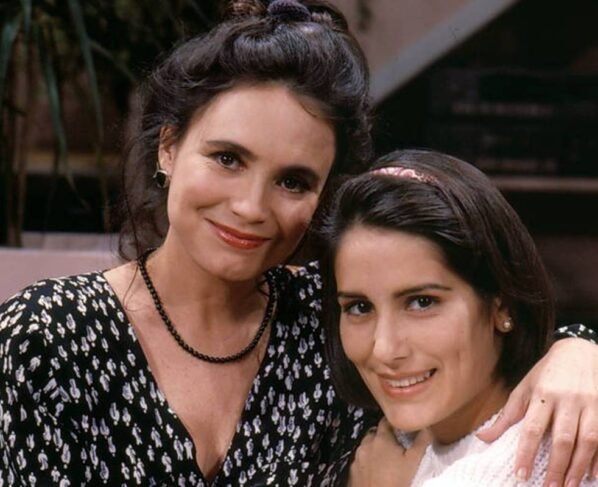 Regina Duarte (Raquel) e Gloria Pires (Maria de Fátima) em Vale Tudo 1988