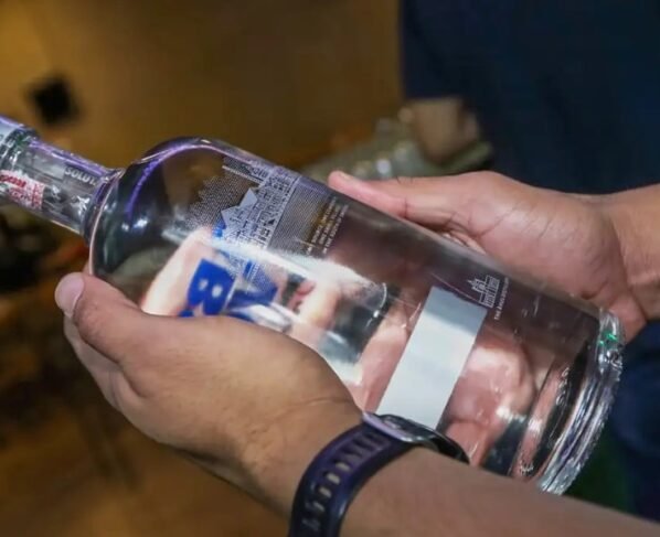 bebidas falsificadas polícia