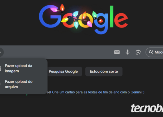 Página inicial da Busca do Google exibindo o novo botão de soma (+) no canto esquerdo da barra de pesquisa, ao lado do botão Modo IA.