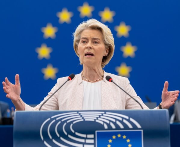 Ursula von der Leyen, presidente da Comissão Europeia, União Europeia