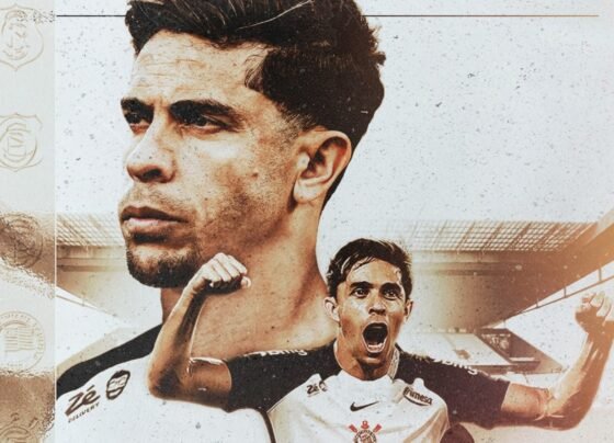Imagem colorida do anúncio de Gabriel Paulista no Corinthians