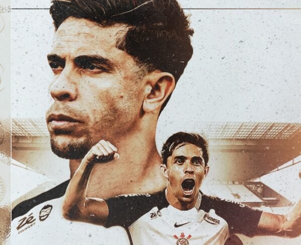 Imagem colorida do anúncio de Gabriel Paulista no Corinthians