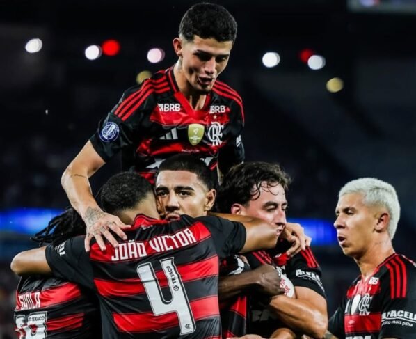 Imagem colorida do Flamengo Sub-20