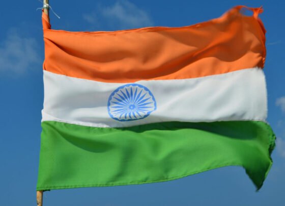 Bandeira nacional da Índia