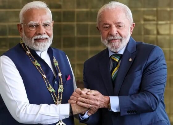 Narendra Modi e Lula