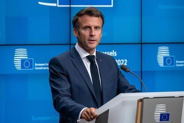 Macron , presidente da França