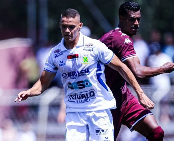 Foto colorida da partida entre Juventus x Santo André - Metrópoles