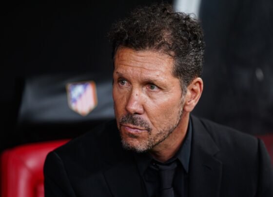 Simeone se desculpa com Vini Jr. após polêmica na Supercopa da Espanha - destaque galeria