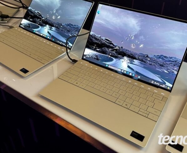 Dell XPS 13 2024 tem opção de tela OLED (imagem: Emerson Alecrim/Tecnoblog)
