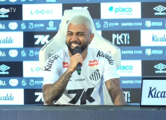 Imagem colorida de Gabriel Barbosa