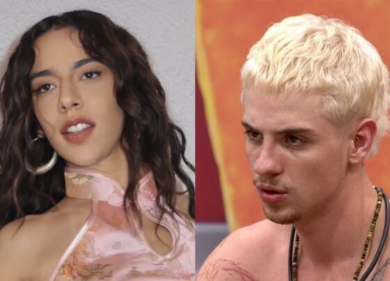 Marina Sena e Juliano Floss