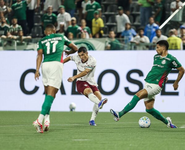Palmeiras vence Fluminense e se mantém na liderança do Brasileirão - destaque galeria