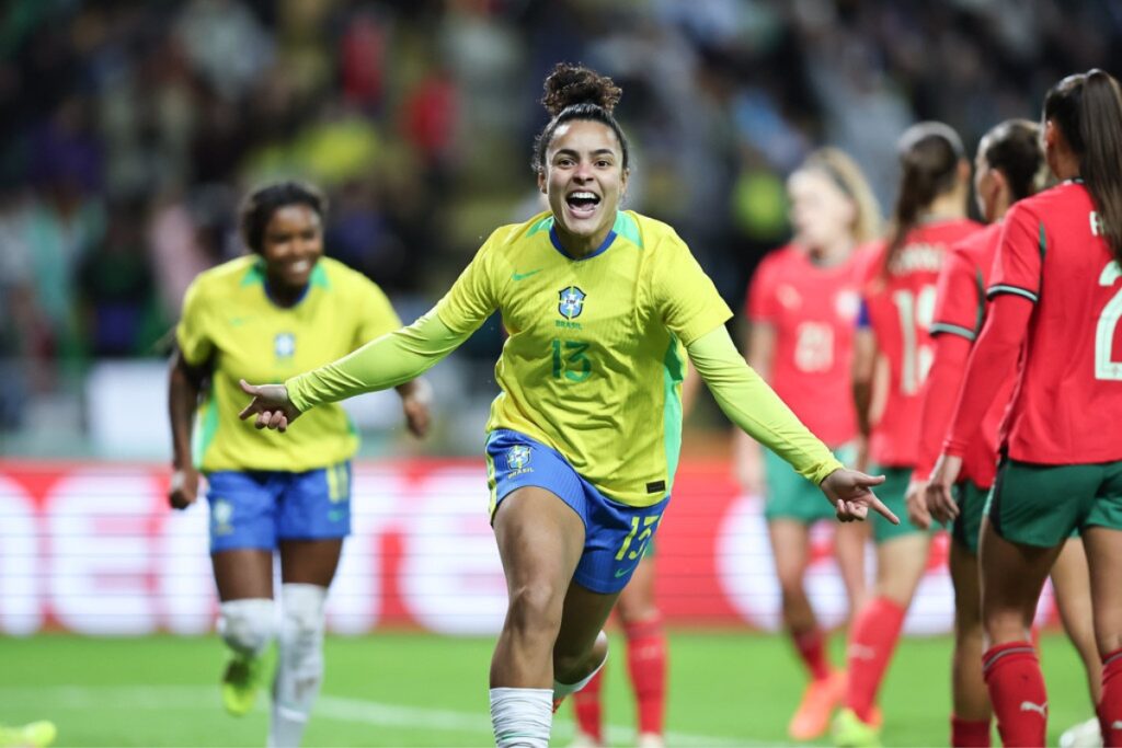 Saiba onde assistir a estreia da Seleção Brasileira Feminina em 2026 - destaque galeria