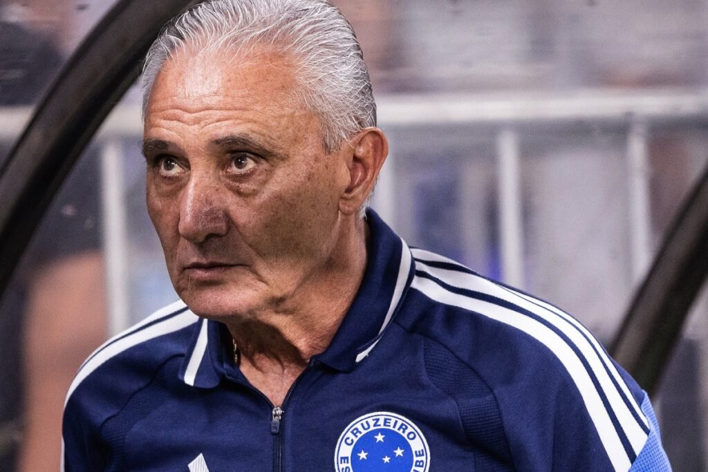 Imagem colorida do técnico Tite, do Cruzeiro