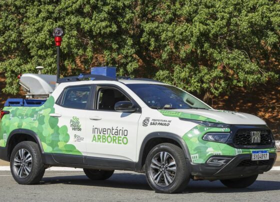 Carro usado para inventário de arborização urbana da Prefeitura de São Paulo - Metrópoles