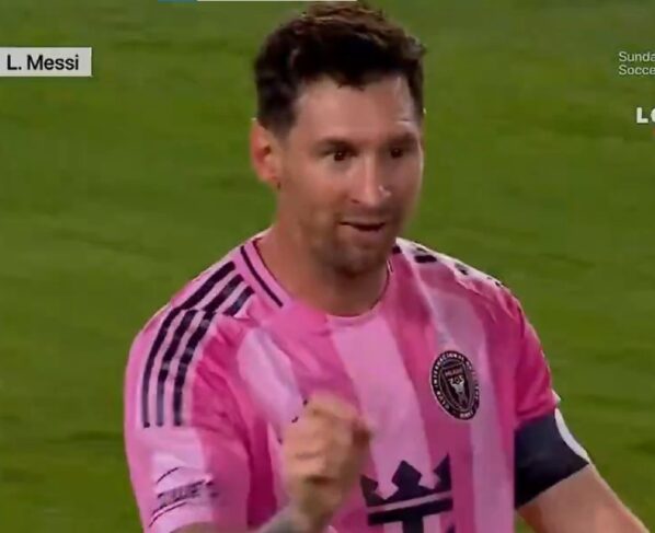 Foto colorida de Lionel Messi, do Inter Miami - Metrópoles