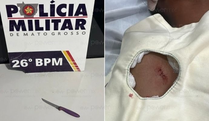 Homem é esfaqueado pela ex ao perguntar da filha em