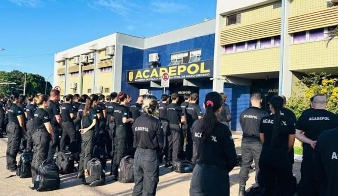Nova Mutum recebe novo delegado entre os 125 novos servidores